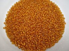 Seed Beads 6/o Foil Orange 450g