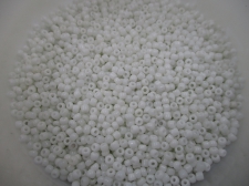 Seed Beads 6/o White 450g