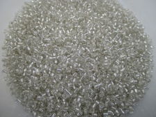 Seed Beads 6/o Foil Clear 450g