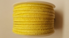 Flat Suede Cord +/-24m Yellow