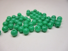 PONY BEADS 6MM 250G GREEN