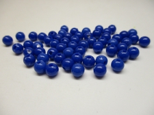 PONY BEADS 6MM 250G DK BLUE