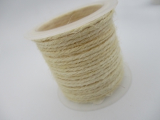 Hemp Cord 1.5mm +/- 5m Cream