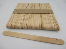 Ice Cream Sticks 115x10mm Natural +/-50pcs