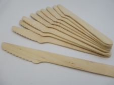 Wood Knife 140mm +/-50pcs