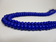 Czech Seed Beads 5/0 Opaque Blue 1str x +/-50cm