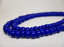 Czech Seed Beads 3/0 Opaque Blue 1str x +/-50cm