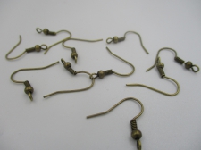 Ear Wire (BZ) 100pcs