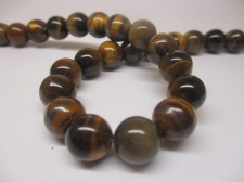 Tiger Eye 10mm +/-38pcs