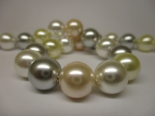 Shell Pearl 10mm +/-38pcs