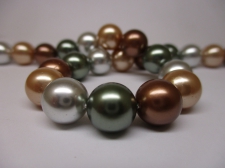 Shell Pearl 10mm +/-38pcs