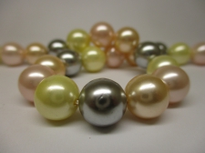 Shell Pearl 10mm +/-38pcs