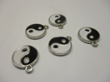 Charms Yin Yang 5pcs