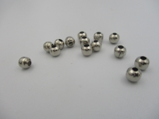 Metal Hollow Beads 5mm (N) +/-100pcs