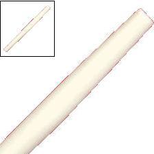 BONE 75MM TUBE/WHITE 20PCS
