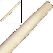 BONE 100MM TUBE/WHITE 10PCS