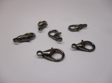 Lobster Clasp 23mm (Black) 5pcs