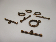 Toggle Clasp #16 (Copper) 4pcs