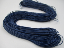 Wax cord 1mm +/-70m DK BLUE