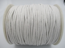 Wax Cord 2mm White +/-50m