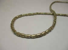 Ethiopia spacer beads silver 4x3mm +/-68cm