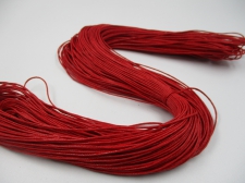 Wax cord 1mm +/-70m RED
