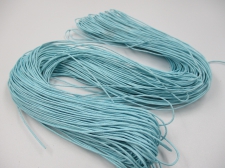 WAX CORD 1MM +/- 70M TURQ