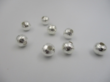 Metal Hollow Beads 8mm (S) +/-50pcs