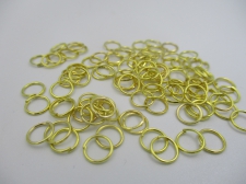 Jump Ring 7mm Gold +/-150pcs