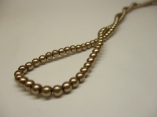 Czech Glass Pearls 3mm Lt Copper +/--150pcs