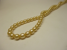 Czech Glass Pearls 4mm Cream+/--120pcs