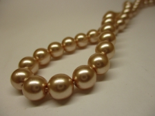 Czech Glass Pearls 8mm Pink +/-75pcs