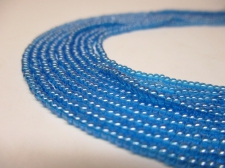 Czech Seed Beads 11/0 Luster Blue 5str x +/-50cm