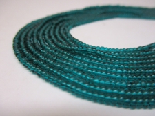 Czech Seed Beads 11/0 Crystal Sea Green 5str x +/-50cm