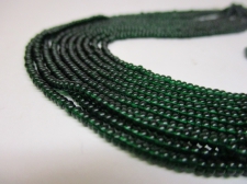 Czech Seed Beads 11/0 Crystal Bottle Green 5str x +/-50cm