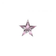 FACET DROP SML STAR/PINK 20PCS