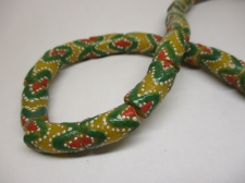 Ghana Trade African Beads +/-63cm 20x10mm