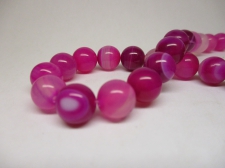 Rose Agate 6mm +/-64pcs