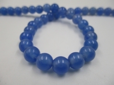 Blue Agate 6mm +/-64pcs