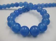 Blue Agate 8mm +/-46pcs