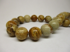 Picture Jasper 8mm +/-46pcs