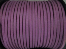 Flat Suede Cord 2.5mm Purple 90m