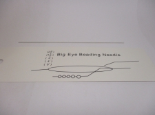 Big Eye Beading Needle 1pcs 7.5cm