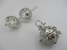 Pendant Cage 1pcs (N) 20mm Round
