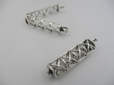 Pendant Cage 1pcs (N) 35x10mm Tube