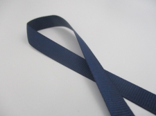 Petersham Ribbon 10mm Blue 1m