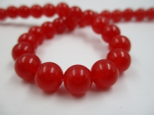 Red Jade 8mm +/-48pcs