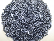 Bugle Beads Hematite 450g