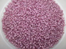 Bugle Beads Half Cut Pink 450g