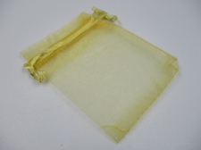 ORGANZA BAGS 10PCS 7X9CM GOLD